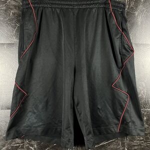 Jordan Nike Men's Black Running Train Shorts XL -Flaws
